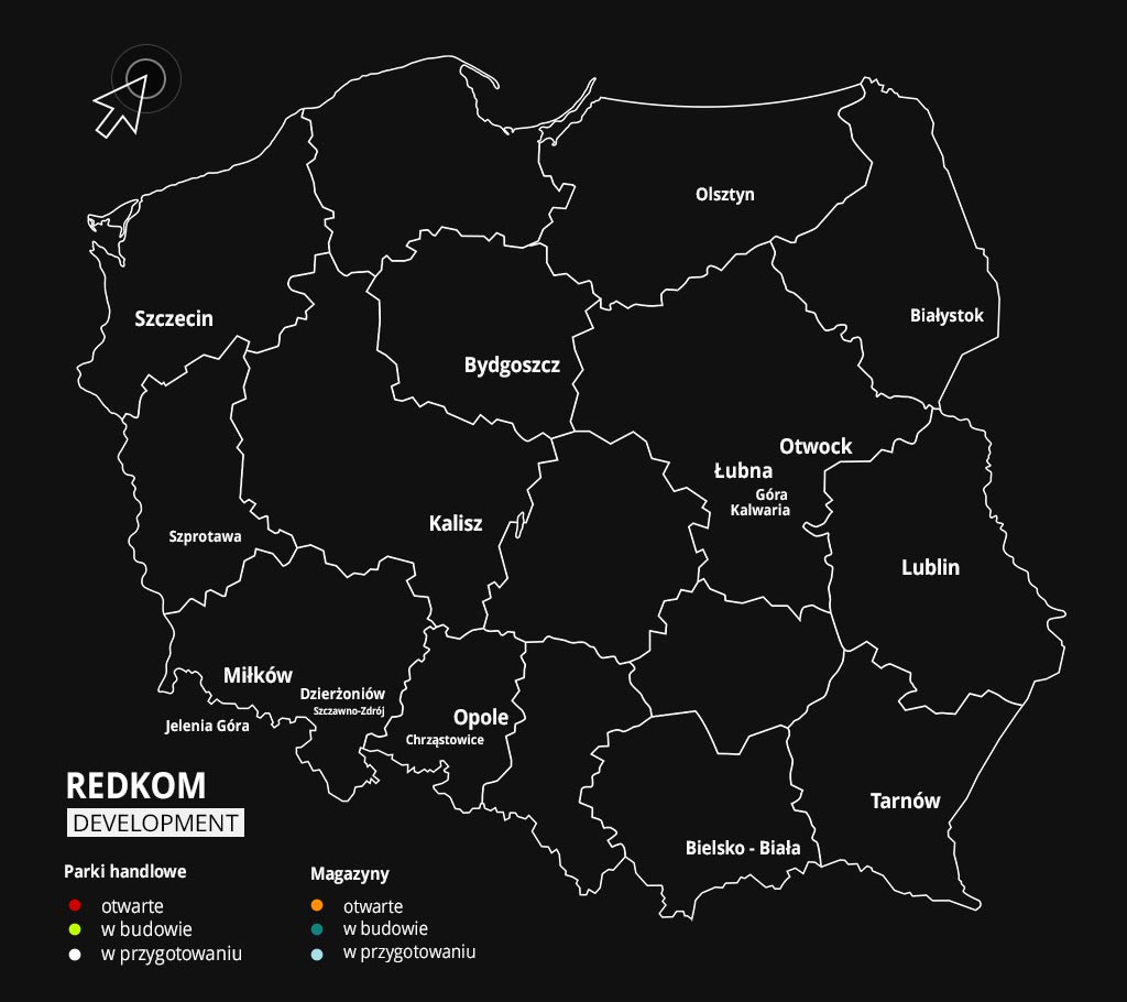 Mapa realizacji