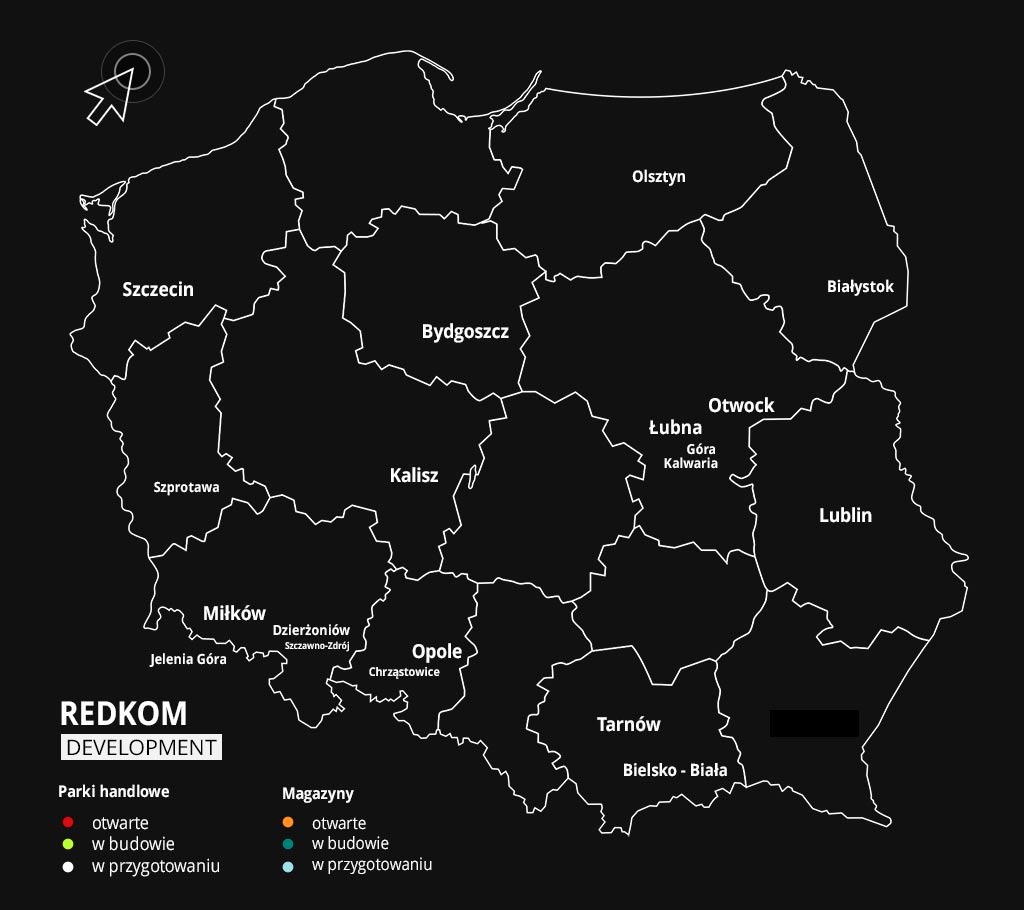 Mapa realizacji